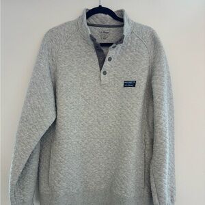 Men’s LL Bean Quilted Pullover